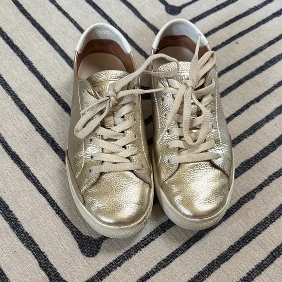 Soludos Classic Ibiza Sneaker Platinum - Picture 3 of 6